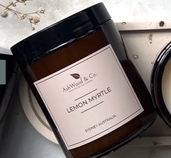 Lemon Myrtle Soy Candle